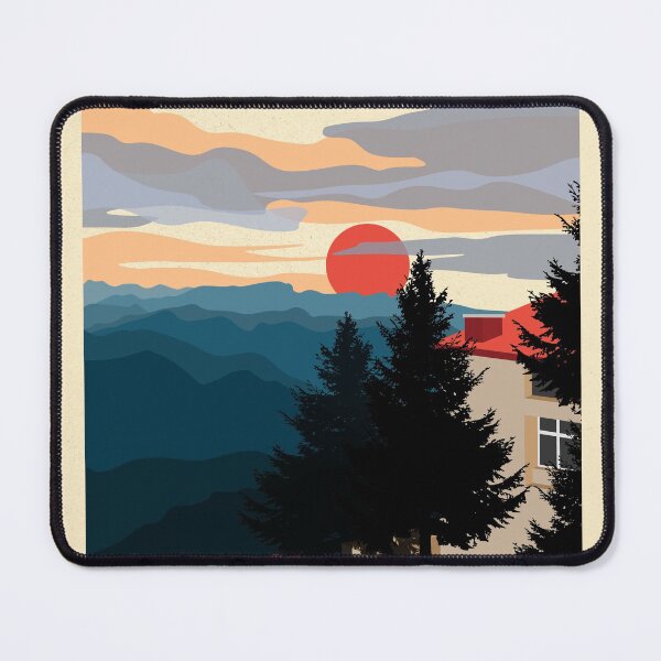 Item preview, Sunrise at Kasauli_2 designed and sold by Doodlebhai.