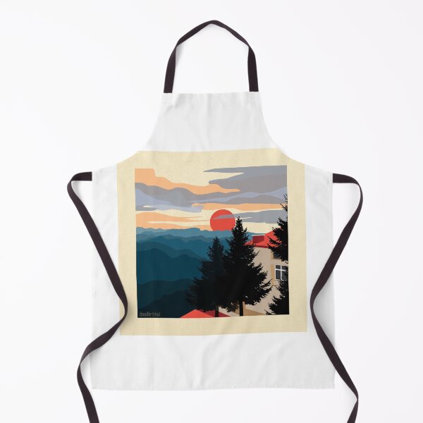 Item preview, Sunrise at Kasauli_2 designed and sold by Doodlebhai.