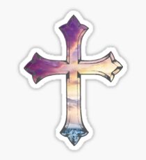 Cross Sticker