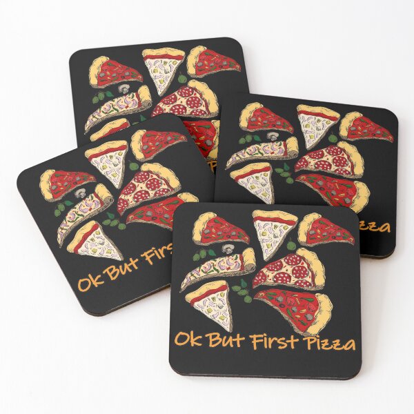 Item preview, Ok But First Pizza designed and sold by NuarzDesign.