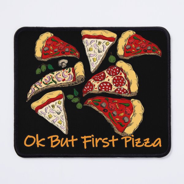Item preview, Ok But First Pizza designed and sold by NuarzDesign.