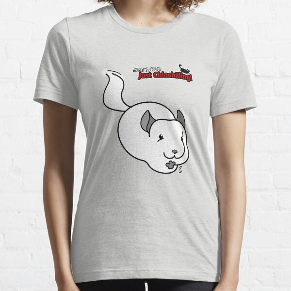 "Just Chinchilling!" Shiro the runner Essential T-Shirt