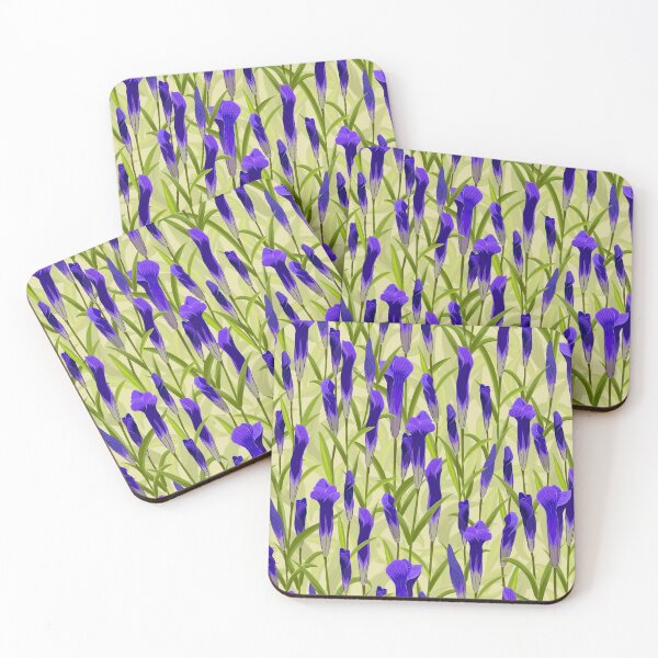 Item preview, Blue-purple Wildflowers designed and sold by Skaska.