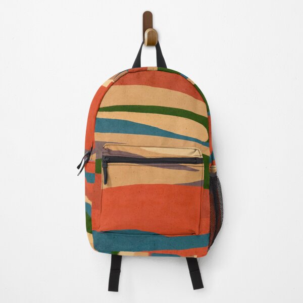Item preview, Abstract desert #4 - colorful minimalistic landscape illustration designed and sold by Yasminespace.