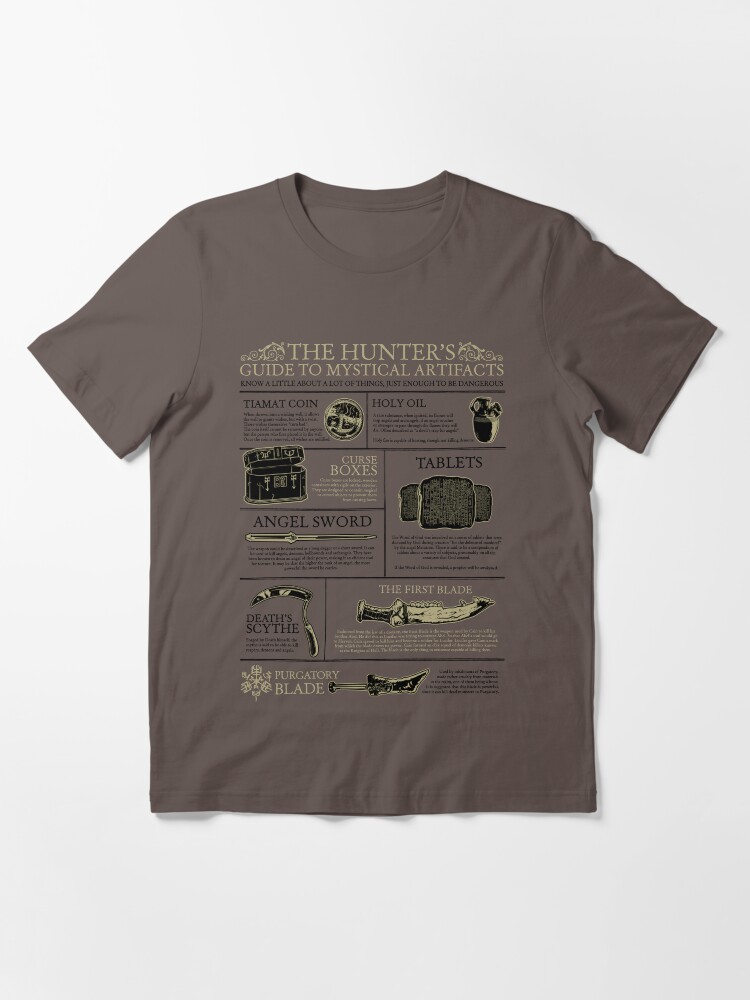 Alternate view of The Hunters Guide to Mystical Artifacts Essential T-Shirt