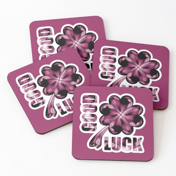 Item preview, Clover Good Luck! (Pink) designed and sold by GlaDyxies.