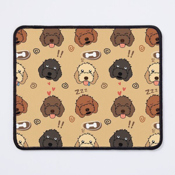 Item preview, Funny Cockapoo Cavapoo Cavoodle Dog Emoji designed and sold by Lulupainting.