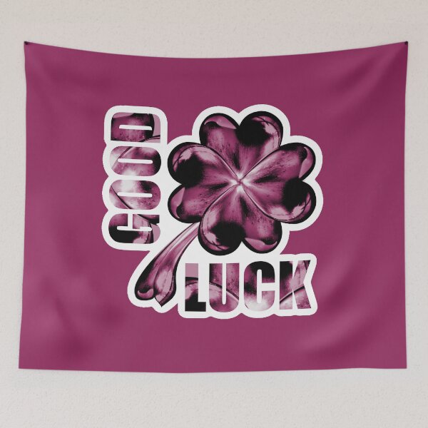 Item preview, Clover Good Luck! (Pink) designed and sold by GlaDyxies.