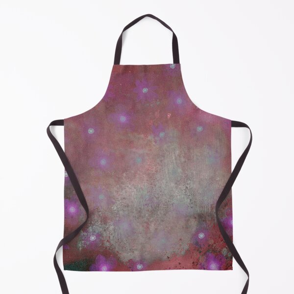 Item preview, Violet Flowers on Rose Gold Background designed and sold by ColorsandShapes.