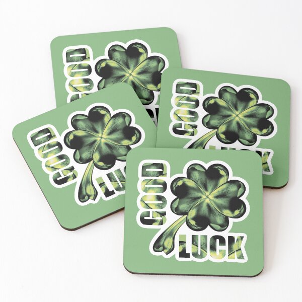Item preview, Clover Good Luck! (Green) designed and sold by GlaDyxies.