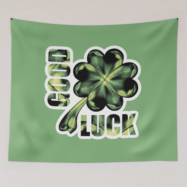 Item preview, Clover Good Luck! (Green) designed and sold by GlaDyxies.