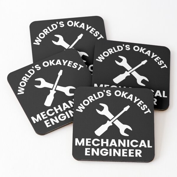 Item preview, World's Okayest Mechanical Engineer designed and sold by syarifahrasul.