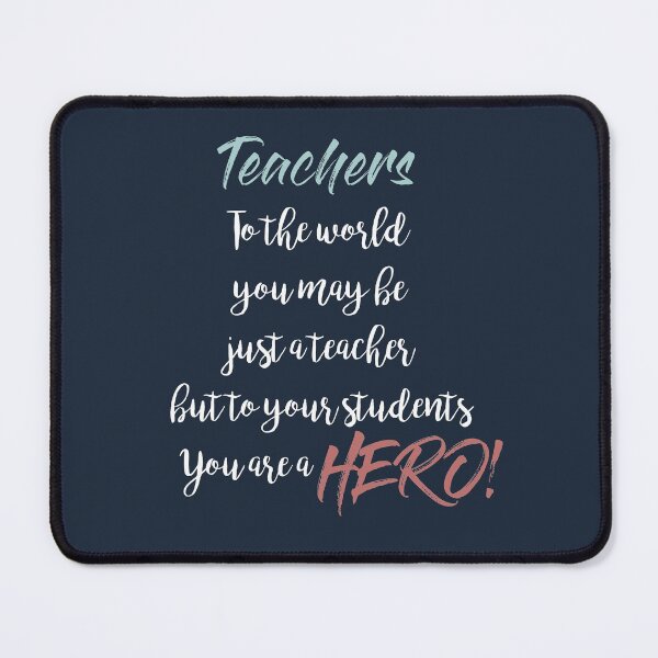 Item preview, Teacher you are a Hero designed and sold by thewishdesigns.