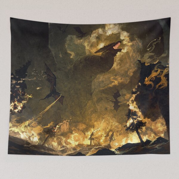 Item preview, The flight, the fire ... designed and sold by Anatofinnstark.