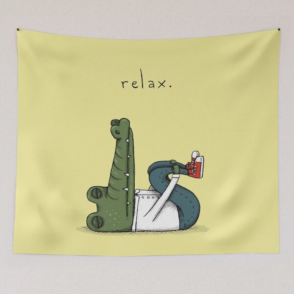 Item preview, Crocodile with anxiety designed and sold by agrapedesign.