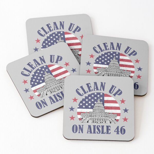 Item preview, Clean Up On Aisle 46 Anti-Biden Impeach 46 Worst President ever  designed and sold by grinta2021.