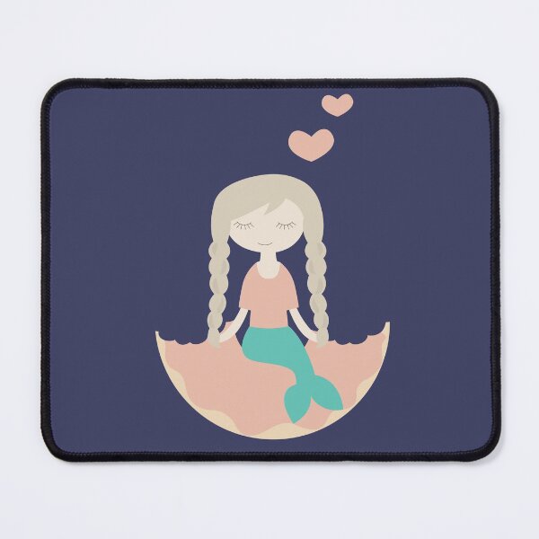 Item preview, Even the Mermaid loves Donut designed and sold by thewishdesigns.