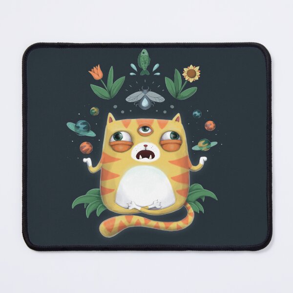 Item preview, Yoga Cat God designed and sold by agrapedesign.