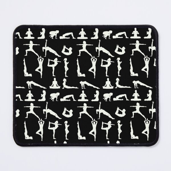 Item preview, Yoga pattern designed and sold by ValentinaHramov.