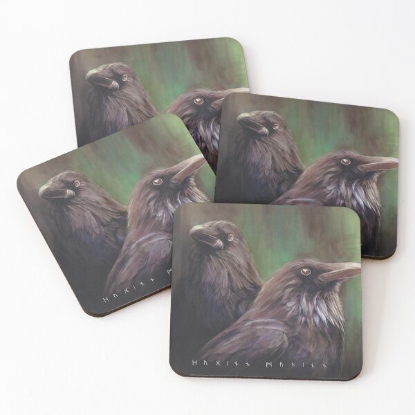 Item preview, Huginn & Muninn - Norse Mythology designed and sold by Inner-Spirit.