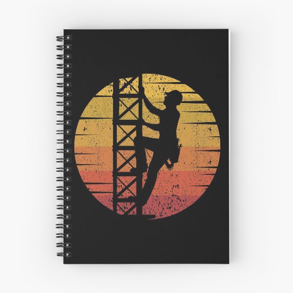 Item preview, Cell Tower Climber Climbing Antenna Vintage Retro designed and sold by CuteDesigns1.