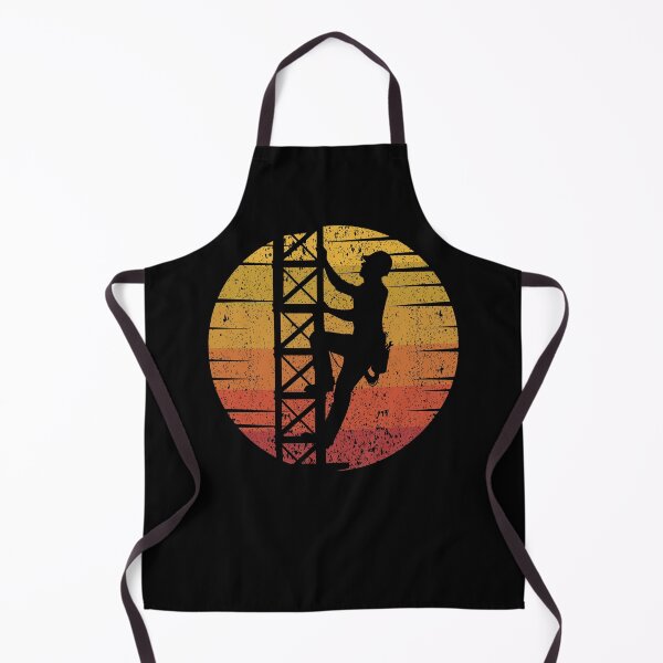 Item preview, Cell Tower Climber Climbing Antenna Vintage Retro designed and sold by CuteDesigns1.