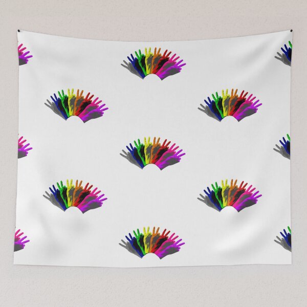 Item preview, Victory symbol in hand design designed and sold by Trianglegreen.