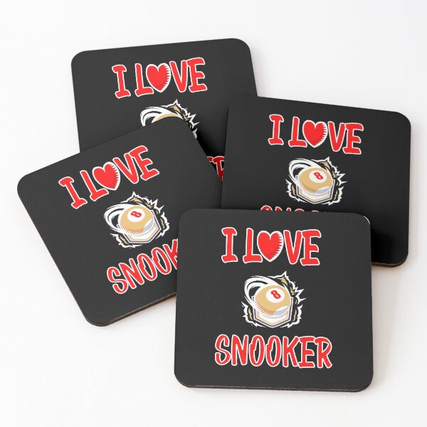 Artikelvorschau, I love snooker - Billiarddesign entworfen und verkauft von saulmedia.