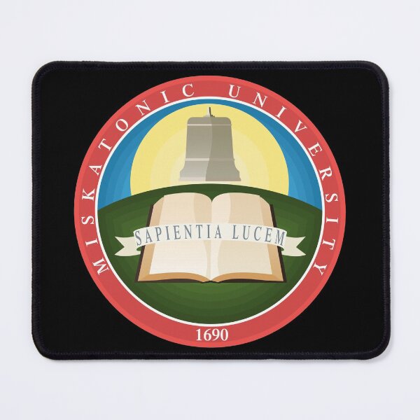 Item preview, Miskatonic University seal T-shirt designed and sold by BRU Design.