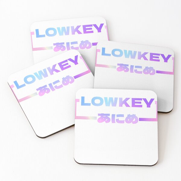Item preview, Lowkey Anime designed and sold by BrokenOtaku.