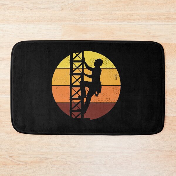 Item preview, Cell Tower Climber Climbing Antenna Vintage Retro designed and sold by CuteDesigns1.