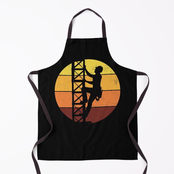 Item preview, Cell Tower Climber Climbing Antenna Vintage Retro designed and sold by CuteDesigns1.