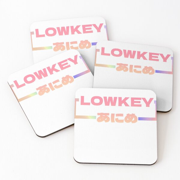 Item preview, Lowkey Anime (R). designed and sold by BrokenOtaku.