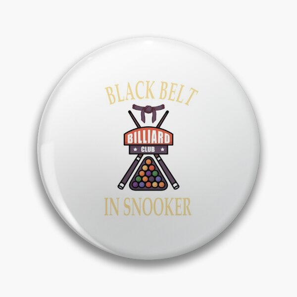 Artikelvorschau, Black belt in snooker - Billiarddesign entworfen und verkauft von saulmedia.