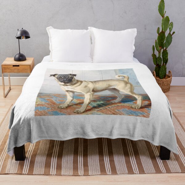 Item preview, Pug Painting Classic Pug Animal Dog On Board designed and sold by simplycherryx.