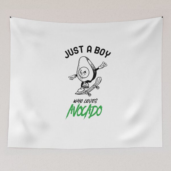Item preview, Just A Boy Who Loves Avocados designed and sold by infazbdeen.
