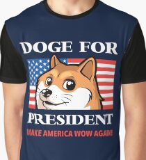 Doge For President Graphic T-Shirt