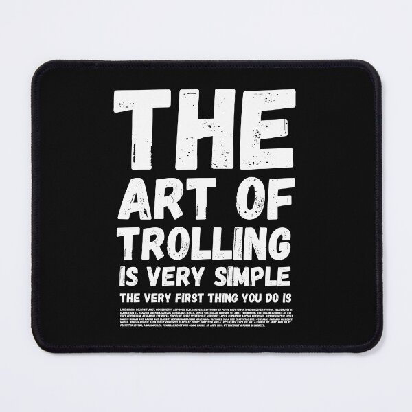 Item preview, Art of Trolling designed and sold by LostTraveller.