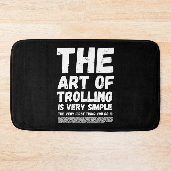 Item preview, Art of Trolling designed and sold by LostTraveller.