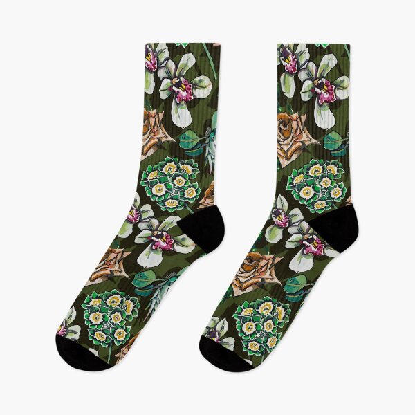 Item preview, Green Primula Garden designed and sold by ariellemorris.