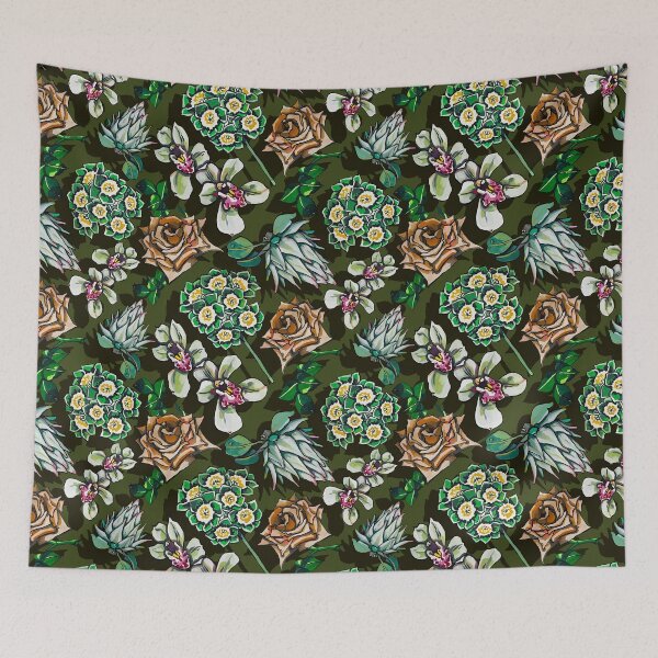 Item preview, Green Primula Garden designed and sold by ariellemorris.