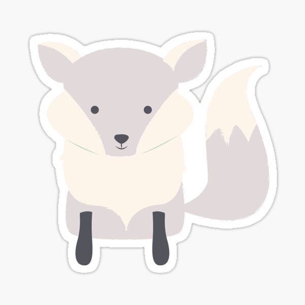 Item preview, Polar baby fox designed and sold by BlueLela.