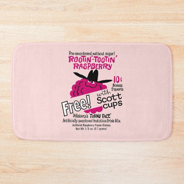 Item preview, RASPBERRY FLAVORED DRINK - PACKAGING designed and sold by ThrowbackAds.