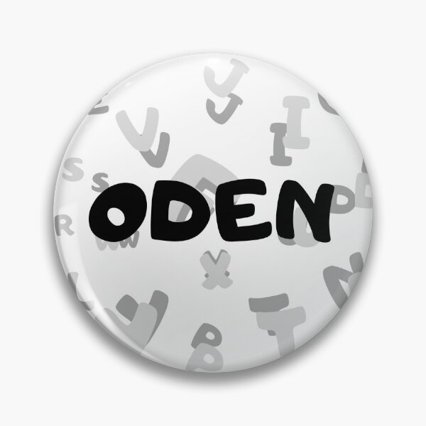 Artikelvorschau, Der Name Oden entworfen und verkauft von Initial-Inlook.