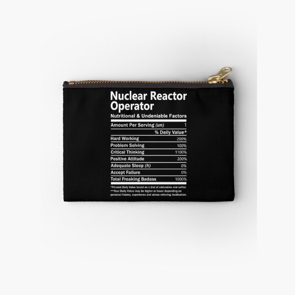 Item preview, Nuclear Reactor Operator T Shirt - Nutritional And Undeniable Factors Gift Item Tee designed and sold by learkemili.
