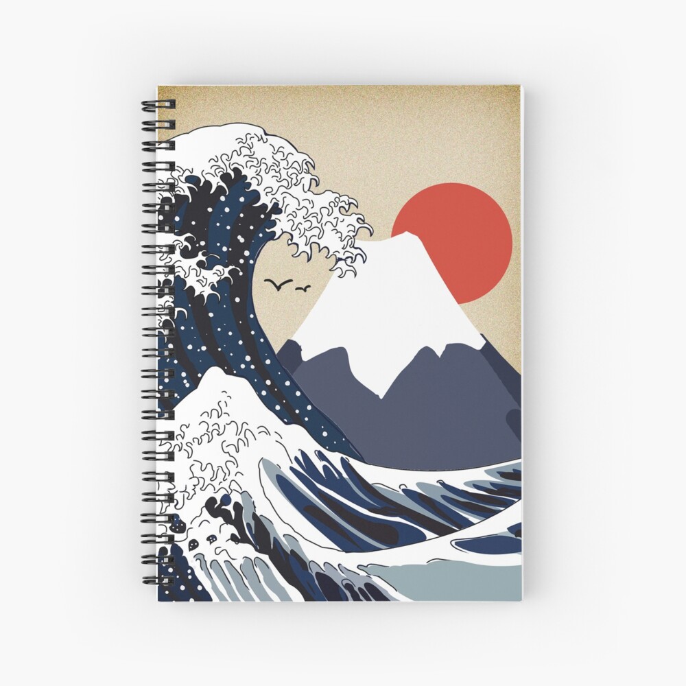 Sketchbook: The Great Wave off Kanagawa Japanese Sketchbook/Journal/Notebook