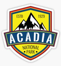 ACADIA NATIONAL PARK MAINE MOUNTAINS HIKING CAMPING HIKE CAMP 2 Sticker