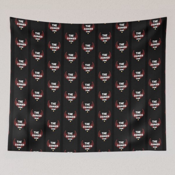 Item preview, Danger Zone Spiral Notebook designed and sold by RoadRuinApparel.