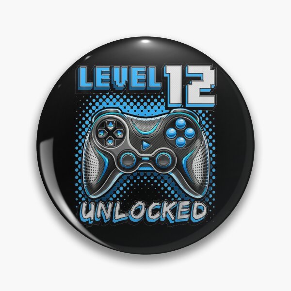 Item preview, Level 12 Unlocked Video Game 12th Birthday Gamer Boys  designed and sold by GiselleShop.