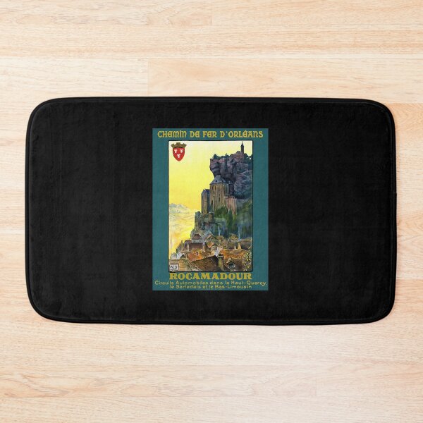 Item preview, Vintage Travel Poster France Rocamadour  designed and sold by AlejandreEd.